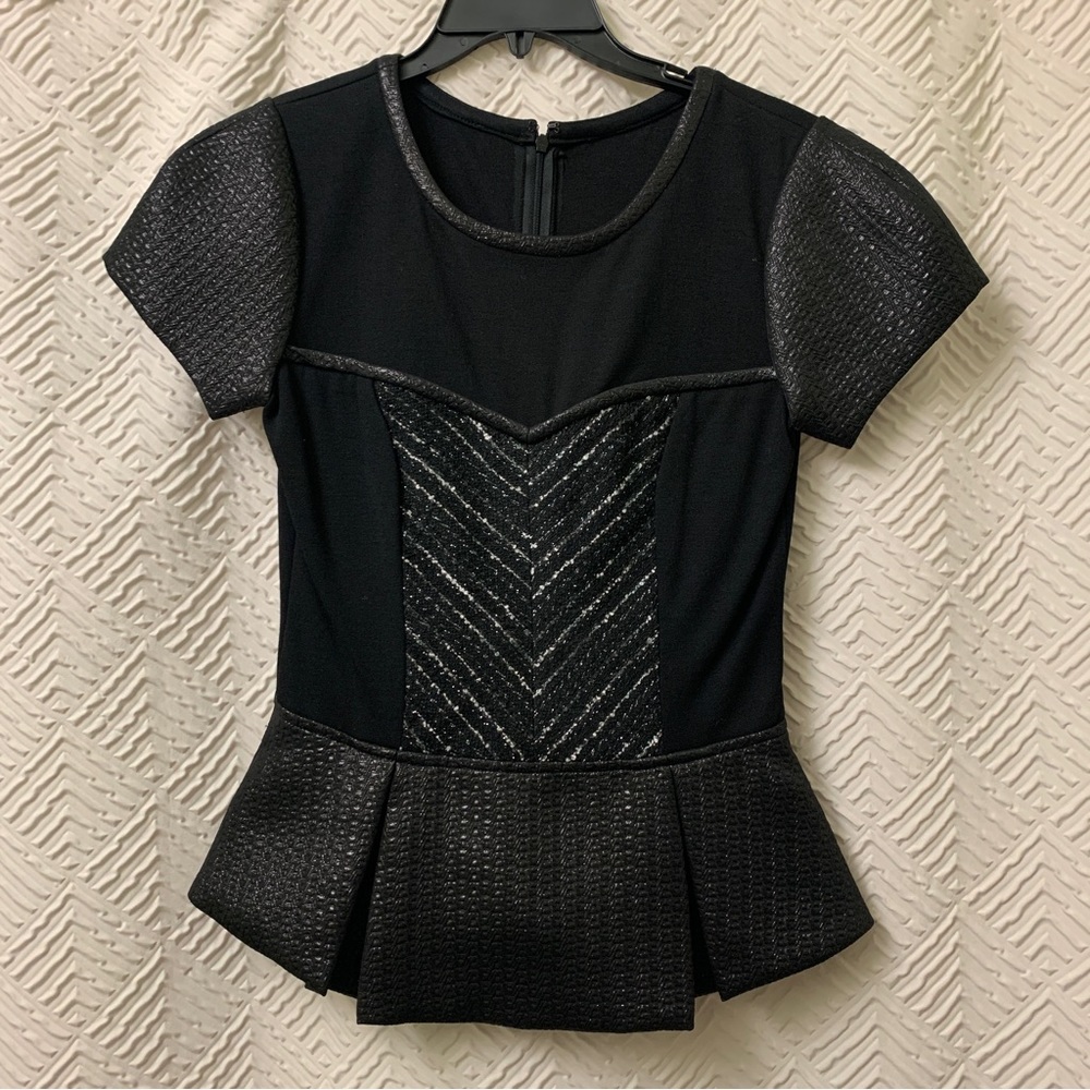 Yoanna Baraschi peplum knit boucle too